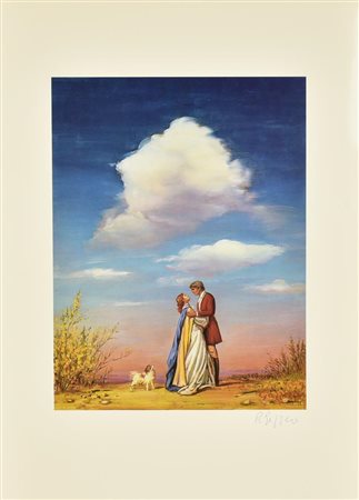 Romano Gazzera MANIFESTO ROMANO GAZZERA cm 60x40 Firmato dall'artista