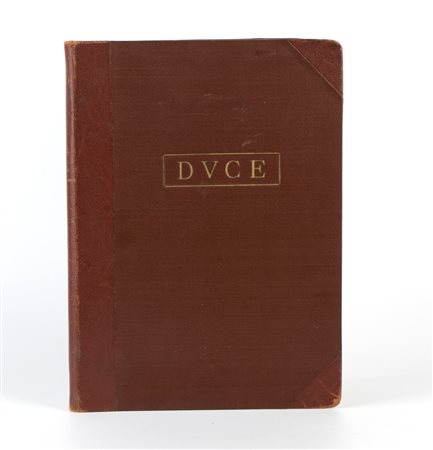  
Cartella per firma documenti al DUCE 1930s
 26x35