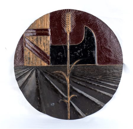  
Ventennio fascista, Bonifica e Battaglia del Grano 
 cm.34