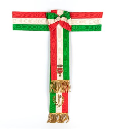  
Fascia da Podestà (Sindaco) periodo ventennio fascista 
 