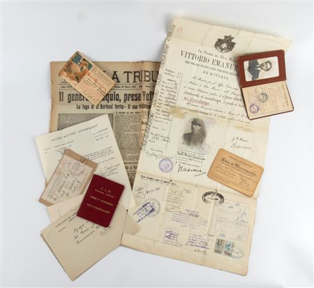  
Lotto di documenti del CLN ed altro 
 