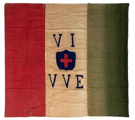  
Antica bandiera risorgimentale prima metà XIX sec.
 