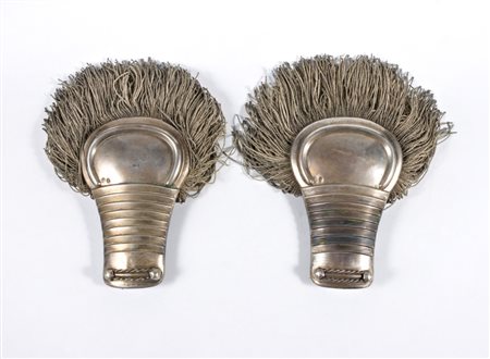  
Italia, Regno, spalline da sottotenente della Guardia Nazionale fine XIX sec.
 