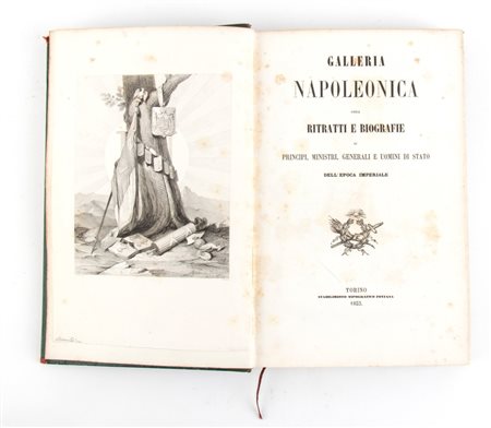 
Galleria napoleonica - ritratti e biografie  1853 - Torino
 