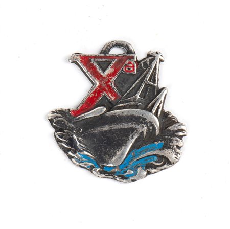  
Ciondolo per portachiavi X MAS seconda metà XX sec,
 