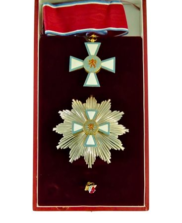  
Lussemburgo, ordine al merito grande ufficiale, in astuccio seconda metà XX sec.
 