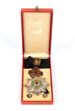  
Stato Città del Vaticano, Ordine del S. Sepolcro. insegna di Grand'Ufficiale  seconda metà XX sec.
 