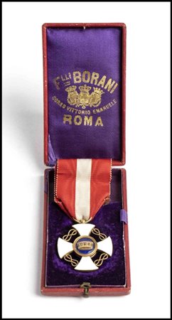  
Corona d'Italia, insegna di cavaliere Ordini Cavallereschi e Medaglie
 