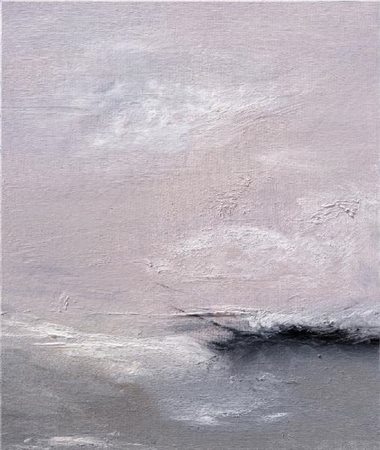 Salvo Privitera (Catania, 1957 - ) Tormento 2023 Olio su tela 50x60 cm