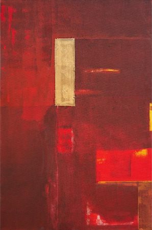 Salvo Privitera (Catania, 1957 - ) Temperamento 2024 Acrilico su tela 120x80 cm