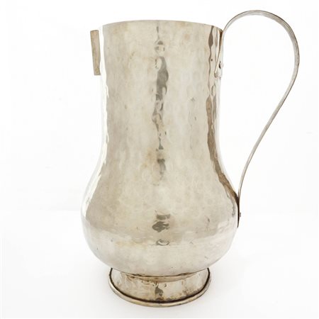 Argentiere Gonnelli  Firenze - Brocca in silver martellato