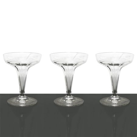 N. 16 calici in cristallo