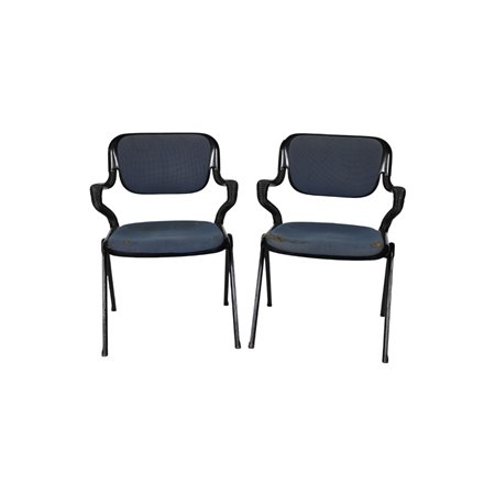 COPPIA  DI POLTRONE DA UFFICIO