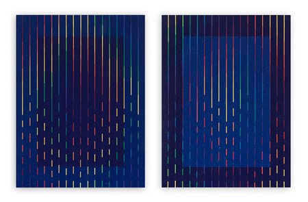 PAOLO MINOLI (1942-2004) - Specchio magico in due tempi dal giallo e dal viola, 2002