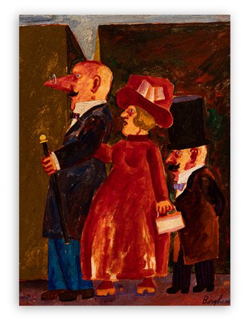 FRANZ BORGHESE (1941-2005) - Senza Titolo