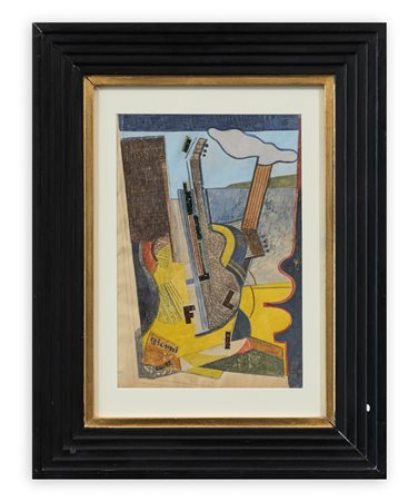 GIULIO D'ANNA (1908-1978) - Finestra sullo stretto, 1933
