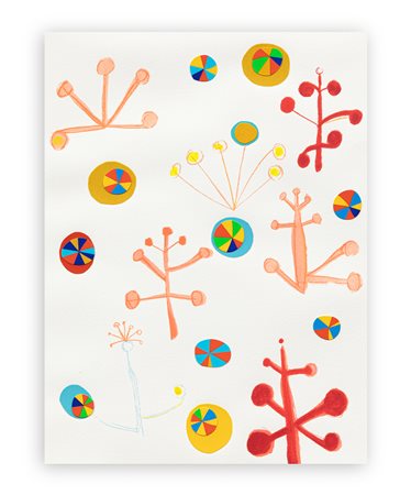 NICOLA DE MARIA (1954) - Elegia cosmica con astri fatati, 2004