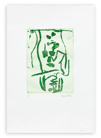 GEORG BASELITZ (1938) - Senza Titolo, 1991