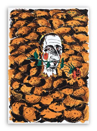 JÖRG IMMENDORFF (1945-2007) - Alles Was Ihr Von Mir Behommt, 1995