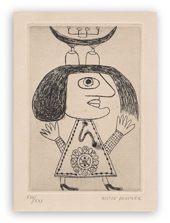 VICTOR BRAUNER (1903-1966) - Lilith, 1949