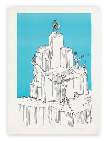 MAN RAY (1890-1976) - La montagna di ghiaccio, 1970