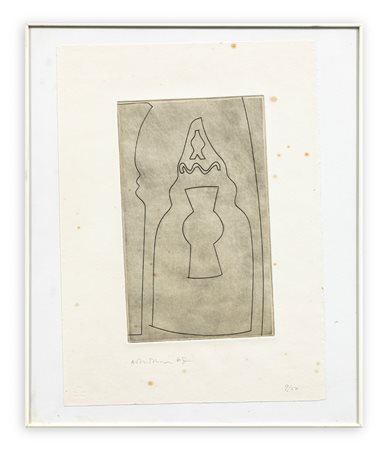 BEN NICHOLSON (1894-1982) - Curled Turkish form, 1967