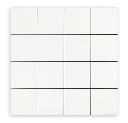 FRANÇOIS MORELLET (1926-2016) - Senza Titolo, 1953/1975