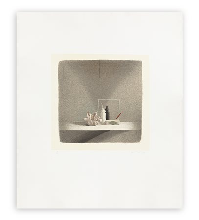 GIANFRANCO FERRONI (1927-2001) - Cono d'ombra, 1990