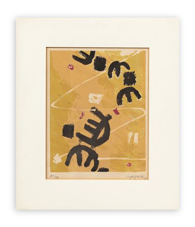 GIUSEPPE CAPOGROSSI (1900-1972) - Senza Titolo, 1962