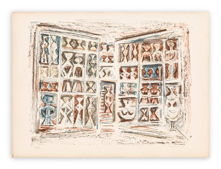 MASSIMO CAMPIGLI (1895-1971) - Finestre, 1959