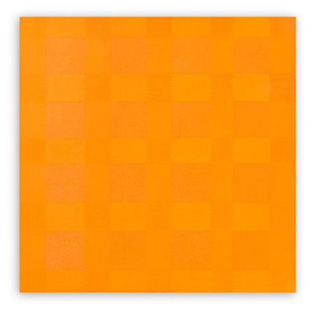 OSCAR PIATTELLA (1932) - Quadrato giallo - arancio chiaro, 1974