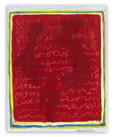 ARTURO CARMASSI (1925-2015) - Scrittura, 1980