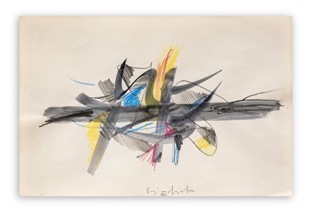 SERGIO DANGELO (1932-2022) - Senza Titolo, 1960