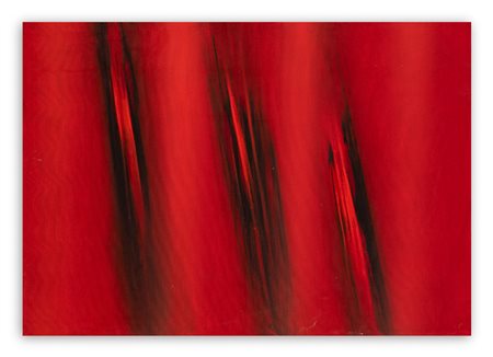 ENNIO FINZI (1931-2024) - Il verso del colore in in rosso, 2008
