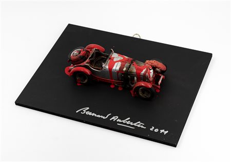 BERNARD AUBERTIN (1934-2015) - Voiture brulée, 2011