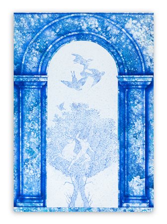 FERNANDO DE FILIPPI (1940) - Trasfigurato in un tremor di rami, 1980