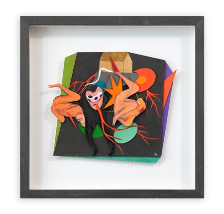 LUCA LISCHETTI (1950) - Teatrino, 2013