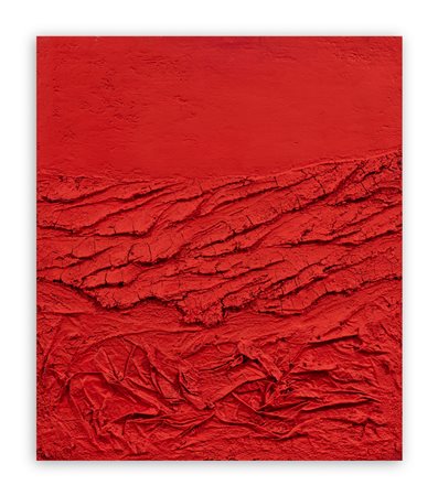 MARIO PASCHETTA (1949) - Monocromo Rosso
