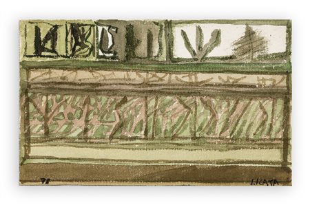 RICCARDO LICATA (1929-2014) - Senza Titolo, 1978