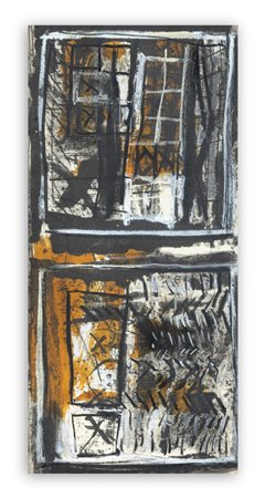 GIORGIO CELIBERTI (1929) - Ricordo di Terezin, 1969 circa