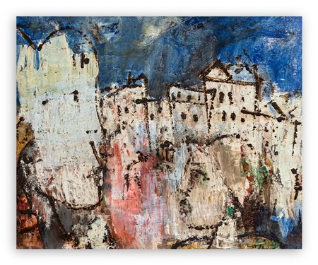 FRANCO ROGNONI (1913-1999) - Città, 1964