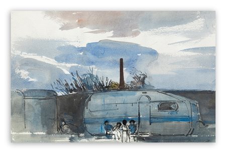 PIETRO ANNIGONI (1910-1988) - Senza Titolo