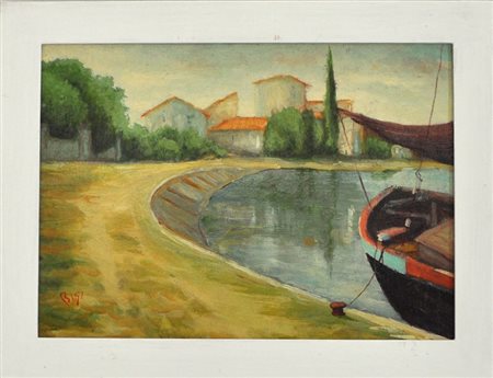 BIGI Senza titolo Olio su tavola cm. 25x35 Firma in basso