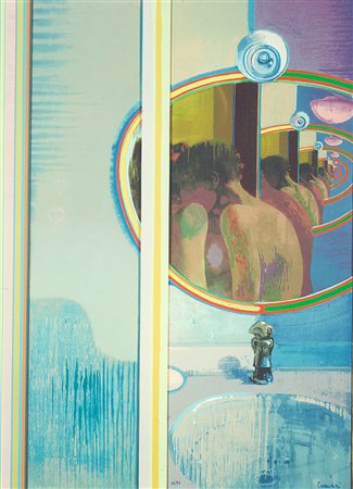 LEONARDO CREMONINI Il labirinto, 1994 Serigrafia su plexiglass, Multiplo –...