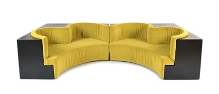 Archizoom (attribuito a) Divano mod. Safari produzione Poltronova Anni '60...