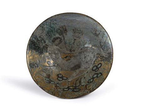 Pietro Melandri Faenza 1885-Faenza 1976 Ciotola in ceramica policroma...