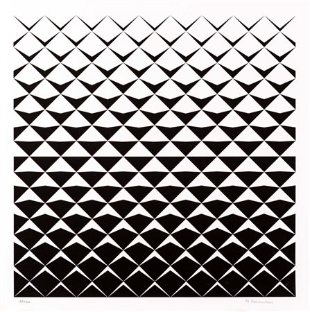 Marcello Morandini Mantova 1940-0 Senza titolo 2018 Giclée cm 61x61 Firma e...