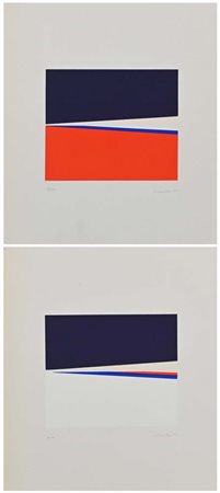 Carmen Gloria Morales Santiago del Cile 1942 Lotto di due serigrafie 1971...