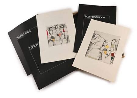 Marino Marini Pistoia 1901-Viareggio 1980 Marino to Stravinsky 1972 Cartella...