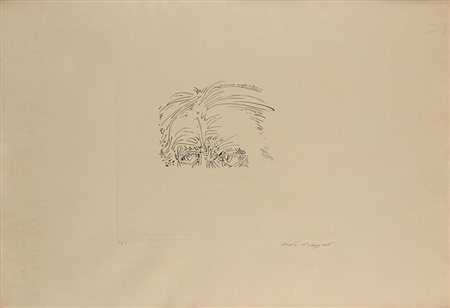 André Masson Balagny-sur-Thérain 1896-Parigi 1987 Ritratto d'uomo...